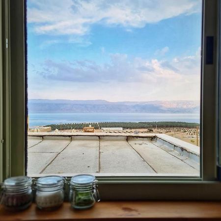 Exceptional View On The Dead Sea Unit Apartment Avnat Bagian luar foto