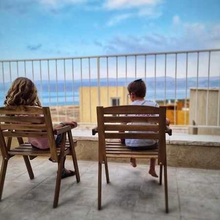 Exceptional View On The Dead Sea Unit Apartment Avnat Bagian luar foto