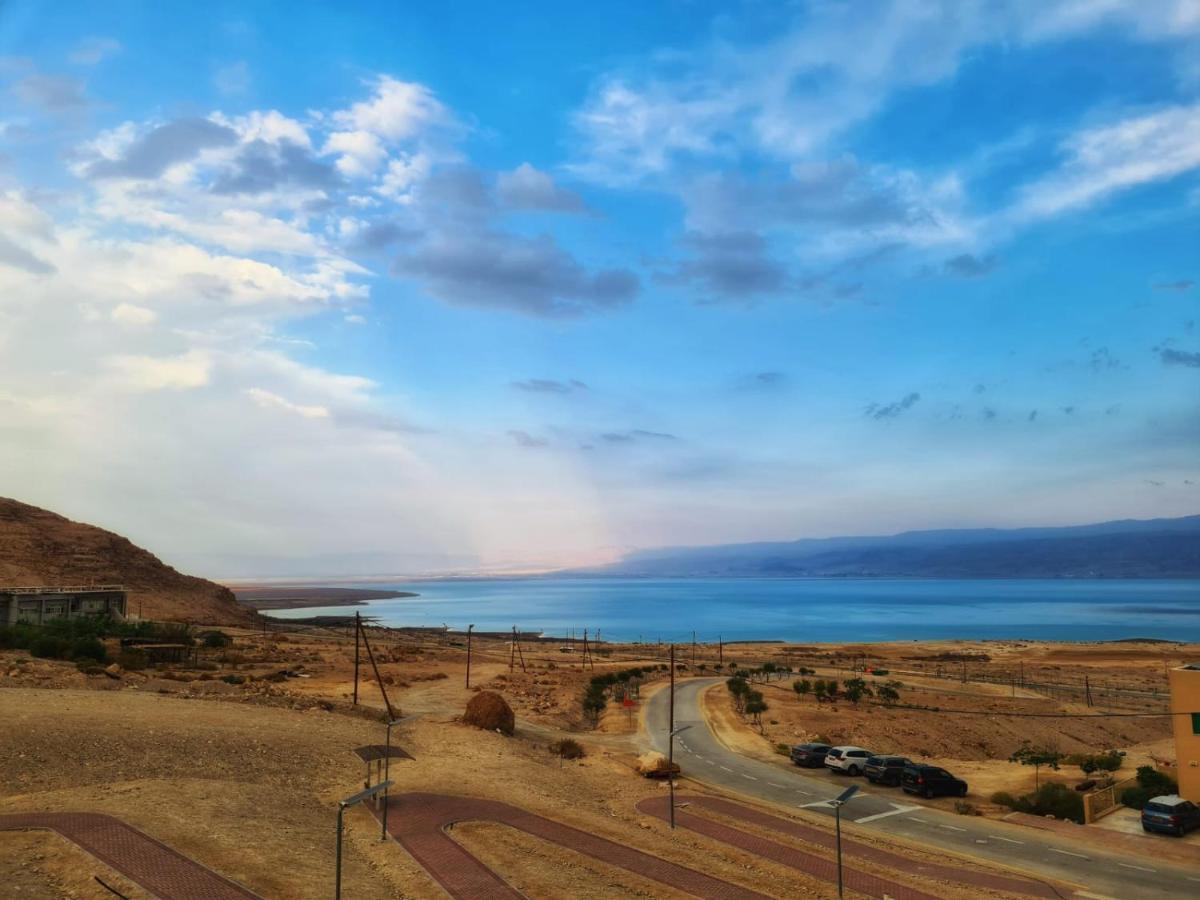 Exceptional View On The Dead Sea Unit Apartment Avnat Bagian luar foto