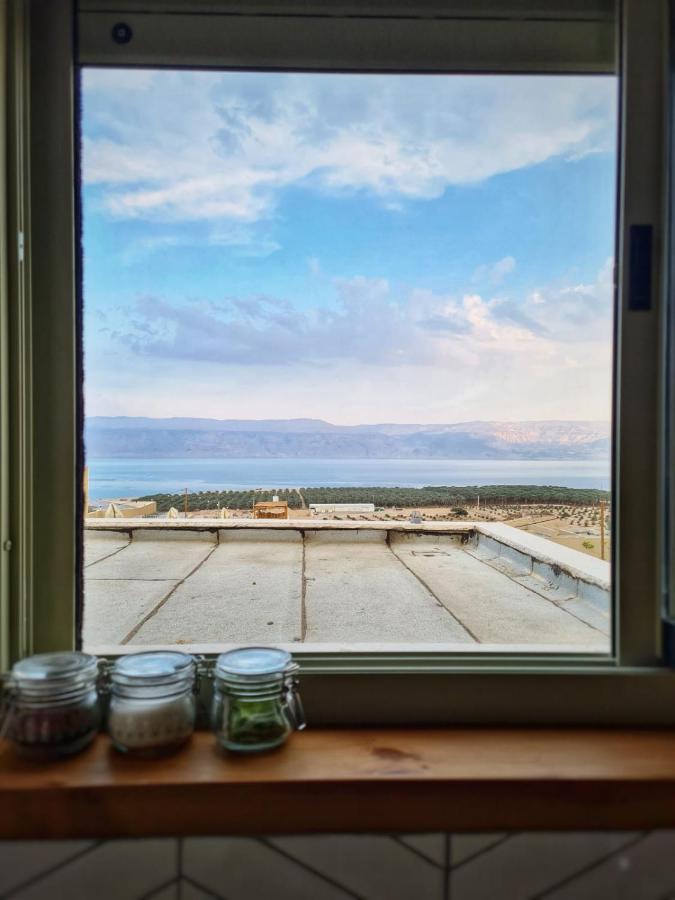 Exceptional View On The Dead Sea Unit Apartment Avnat Bagian luar foto